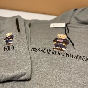 Men’s Bear Polo Tracksuit. New w/Tags. Size Large